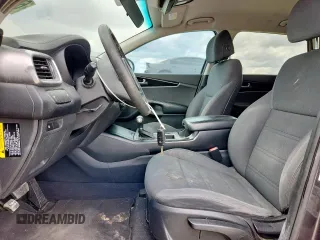 2017 Kia Sorento LX with VIN 5XYPG4A54HG223126, listed as a Copart auction lot 62407715 with 107,857 mi miles and Salvage title. Bid and sale history available at DreamBid. Image 7.