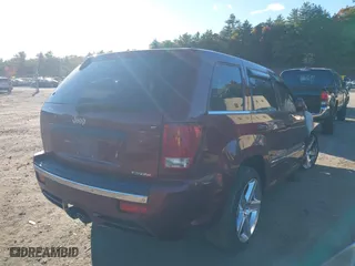 2007 Jeep Grand Cherokee SRT-8 with VIN 1J8HR78347C508876, listed as a IAAI auction lot 40535519 with 1 mi miles. Bid and sale history available at carsss.com. Image 4.