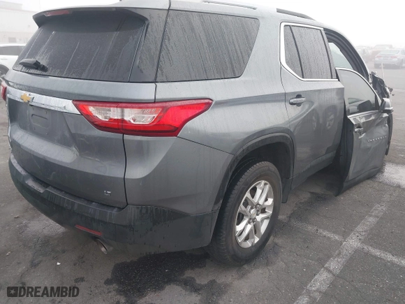 2018 Chevrolet Traverse LT Cloth with VIN 1GNERGKWXJJ214423, listed as a IAAI auction lot 41687852 with 96,127 mi miles. Bid and sale history available at carsss.com. Image 4.