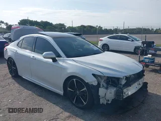 2020 Toyota Camry XSE with VIN 4T1KZ1AK2LU038763, listed as a IAAI auction lot 41984806 with 88,525 mi miles and . Bid and sale history available at DreamBid. Image 1.