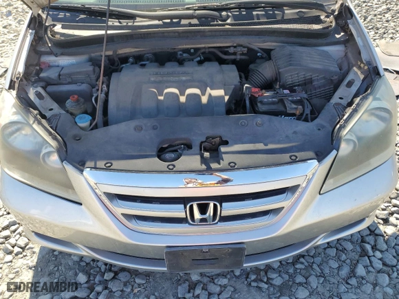 2005 Honda Odyssey EX-L with VIN 5FNRL387X5B014871, listed as a Copart auction lot 47628605 with 156,140 mi miles and Salvage Title. Bid and sale history available at carsss.com. Image 13.
