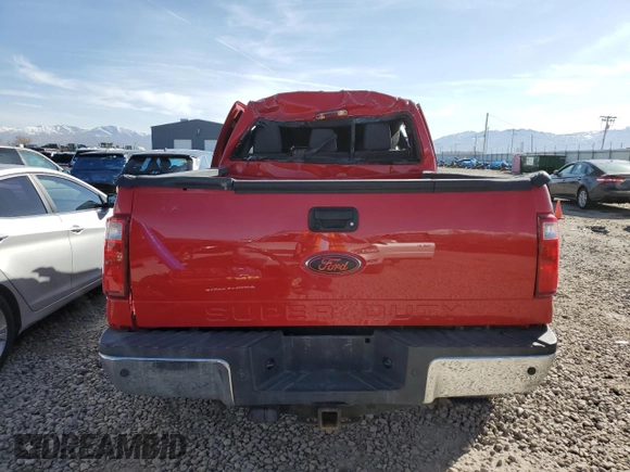 2011 Ford F-350 XL with VIN 1FT8W3BT8BEA56879, listed as a Copart auction lot 47130805 with 141,859 mi miles and Salvage title. Bid and sale history available at DreamBid. Image 6.