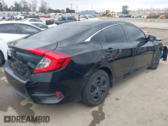 2016 Honda Civic Sedan LX with VIN 2HGFC2F56GH574075, listed as a IAAI auction lot 41904230 with 118,869 mi miles. Bid and sale history available at carsss.com. Image 4.