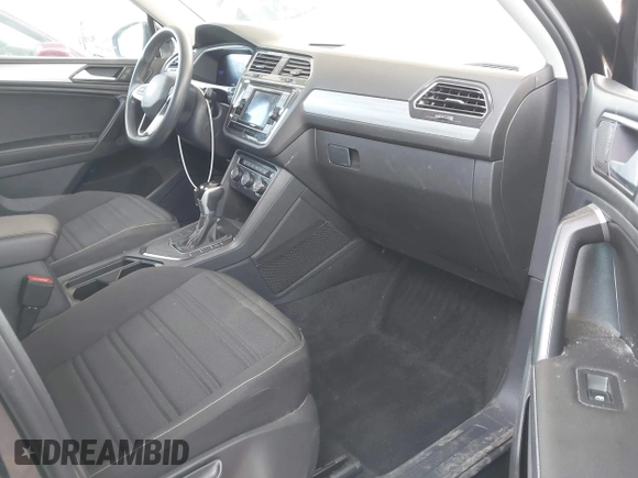 2023 Volkswagen Tiguan S with VIN 3VVRB7AX7PM109974, listed as a IAAI auction lot 41686163 with 42,284 mi miles and . Bid and sale history available at DreamBid. Image 5.