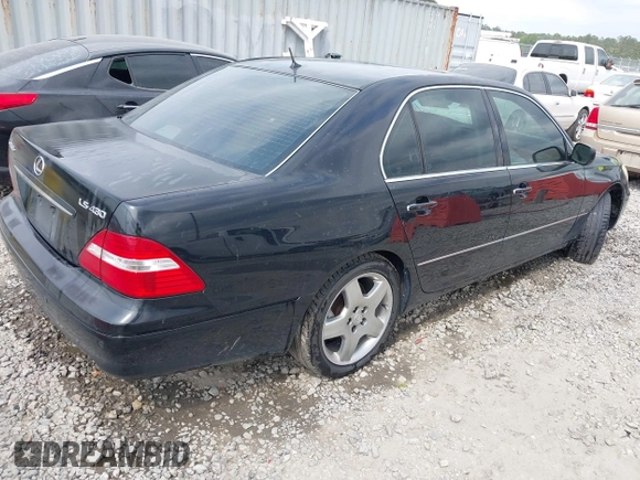 2004 Lexus LS 430 with VIN JTHBN36F840146688, listed as a IAAI auction lot 41960733 with Not Provided miles and . Bid and sale history available at DreamBid. Image 4.