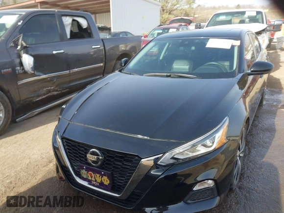 2020 Nissan Altima SR with VIN 1N4AL4CV4LN309364, listed as a IAAI auction lot 41793201 with 38,098 mi miles and . Bid and sale history available at carsss.com. Image 12.