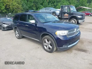 2013 Dodge Durango Citadel z VIN 1C4RDJEG2DC505114, wystawiony jako IAAI lot #42793640 z przebiegiem 195 176 mil mil oraz . Historia ofert i sprzedaży dostępna na DreamBid. Obrazek 1.