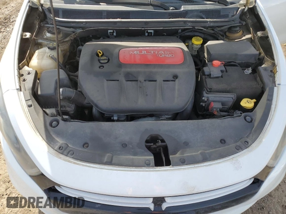 2013 Dodge Dart Rallye with VIN 1C3CDFBH0DD156629, listed as a Copart auction lot 48814425 with 185,930 mi miles and Clean Title. Bid and sale history available at carsss.com. Image 11.