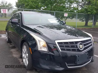 2014 Cadillac ATS Standard RWD with VIN 1G6AA5RA0E0106484, listed as a IAAI auction lot 42496217 with 124,543 mi miles and . Bid and sale history available at DreamBid. Image 1.