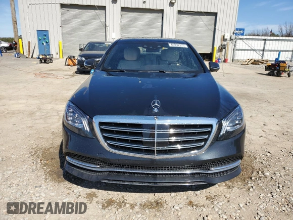 2018 Mercedes-Benz S 560 with VIN WDDUG8DB3JA367158, listed as a Copart auction lot 46992275 with 71,540 mi miles and Salvage Title. Bid and sale history available at carsss.com. Image 5.