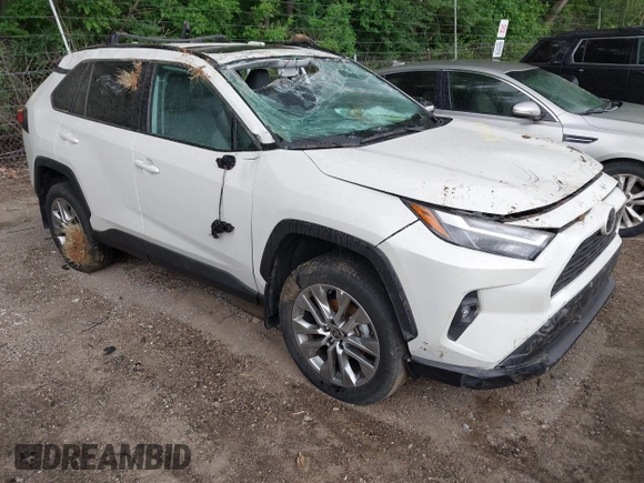 2022 Toyota RAV4 XLE Premium z VIN 2T3A1RFV1NW312419, wystawiony jako IAAI lot #42361686 z przebiegiem 14 291 mil mil oraz . Historia ofert i sprzedaży dostępna na DreamBid. Obrazek 1.