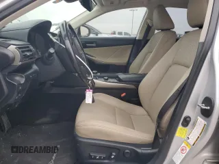 2017 Lexus IS with VIN JTHBA1D26H5041981, listed as a Copart auction lot 42762265 with 130,567 mi miles and Salvage Title. Bid and sale history available at carsss.com. Image 7.