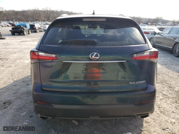 2016 Lexus NX 200t with VIN JTJBARBZXG2072177, listed as a Copart auction lot 69930432 with 5,788 mi miles. Bid and sale history available at carsss.com. Image 6.