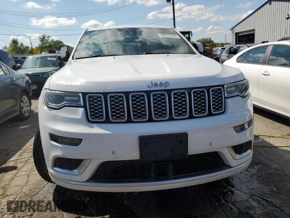 2021 Jeep Grand Cherokee Summit with VIN 1C4RJFJT6MC551487, listed as a Copart auction lot 68727254 with 47,280 mi miles and Salvage Title. Bid and sale history available at carsss.com. Image 5.