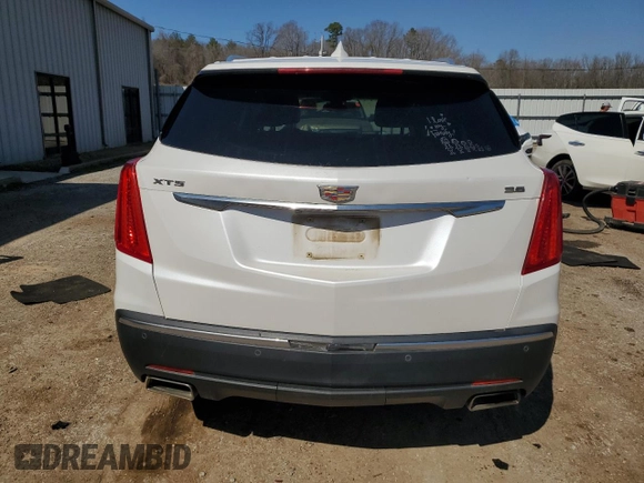 2017 Cadillac XT5 Luxury FWD with VIN 1GYKNBRS5HZ177090, listed as a Copart auction lot 48524475 with 163,190 mi miles and Salvage Title. Bid and sale history available at carsss.com. Image 6.