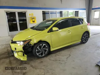 2016 Scion iM with VIN JTNKARJE4GJ502689, listed as a Copart auction lot 55292955 with 127,284 mi miles and Salvage title. Bid and sale history available at DreamBid. Image 1.