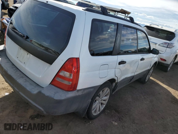 2003 Subaru Forester X with VIN JF1SG63673H722066, listed as a Copart auction lot 46478655 with 221,656 mi miles and Salvage Title. Bid and sale history available at carsss.com. Image 3.