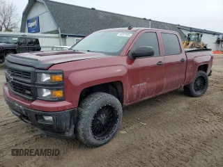 2014 Chevrolet Silverado 1500 LT with VIN 3GCUKRECXEG351391, listed as a Copart auction lot 46321995 with 183,020 mi miles and Clean Title. Bid and sale history available at DreamBid. Image 1.