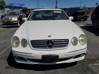 2004 Mercedes-Benz CL with VIN WDBPJ75J64A041172, listed as a Copart auction lot 52447335 with 89,388 mi miles and Salvage Title. Bid and sale history available at carsss.com. Image 5.