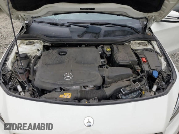 2018 Mercedes-Benz CLA 250 with VIN WDDSJ4EB1JN579906, listed as a Copart auction lot 48003845 with 93,765 mi miles and Salvage Title. Bid and sale history available at DreamBid. Image 11.