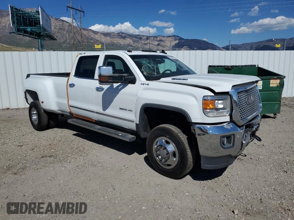 2016 GMC Sierra 3500HD SLT z VIN 1GT42XC86GF277877, wystawiony jako Copart lot #55825015 z przebiegiem 205 718 mil mil oraz Szkoda całkowita • Salvage title. Historia ofert i sprzedaży dostępna na DreamBid. Obrazek 4.