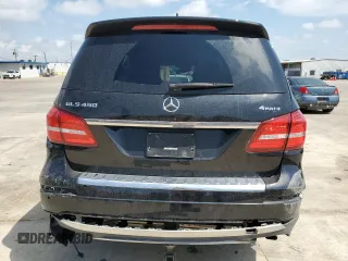 2017 Mercedes-Benz GLS 450 with VIN 4JGDF6EE7HA985714, listed as a Copart auction lot 53580884 with 87,158 mi miles and Salvage Title. Bid and sale history available at DreamBid. Image 6.
