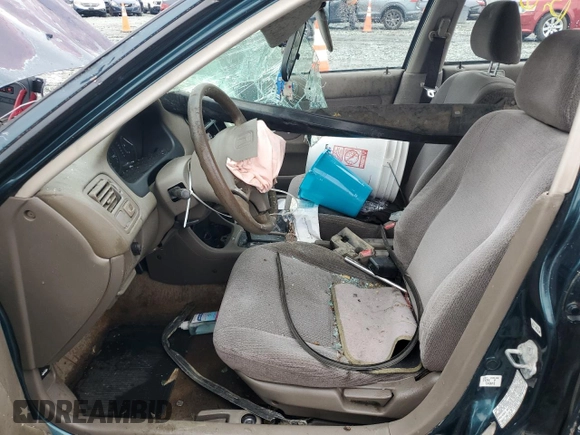 1997 Honda Civic DX with VIN JHMEJ6624VS038386, listed as a Copart auction lot 71541574 with 385,295 mi miles and Salvage Title. Bid and sale history available at carsss.com. Image 7.