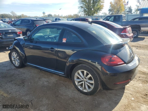 2017 Volkswagen Beetle 1.8T Fleet with VIN 3VWF17AT8HM625003, listed as a Copart auction lot 80574654 with 88,467 mi miles and Salvage Title. Bid and sale history available at carsss.com. Image 2.