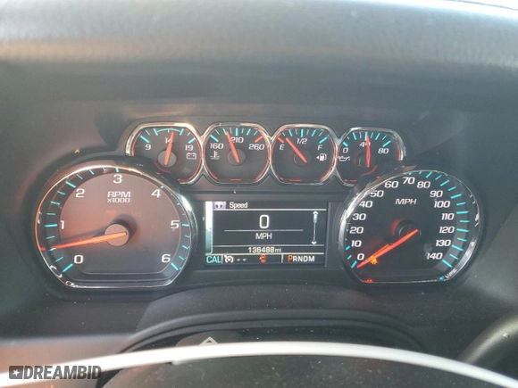 2016 Chevrolet Tahoe LT with VIN 1GNSKBKC0GR258361, listed as a Copart auction lot 42689295 with 136,488 mi miles and Salvage Title. Bid and sale history available at carsss.com. Image 9.