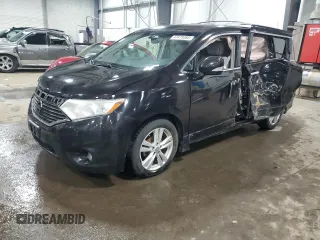 2012 Nissan Quest S with VIN JN8AE2KP4C9030148, listed as a Copart auction lot 47479385 with 169,962 mi miles and Salvage Title. Bid and sale history available at carsss.com. Image 1.