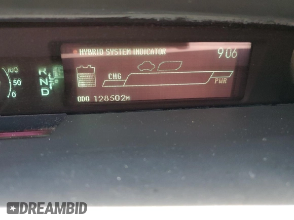 2015 Toyota Prius Four with VIN JTDKN3DU2F1873308, listed as a Copart auction lot 52630105 with 128,502 mi miles and Salvage Title. Bid and sale history available at carsss.com. Image 9.