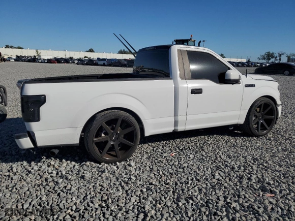 2019 Ford F-150 XL with VIN 1FTMF1CB9KKE21516, listed as a Copart auction lot 47798735 with 81,873 mi miles and Non Repairable. Bid and sale history available at carsss.com. Image 3.