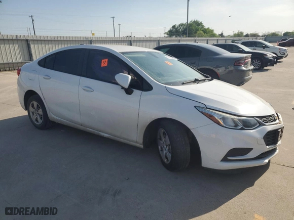 2017 Chevrolet Cruze LS with VIN 3G1BC5SM3HS553350, listed as a Copart auction lot 51490105 with 110,791 mi miles and Clean Title. Bid and sale history available at carsss.com. Image 4.