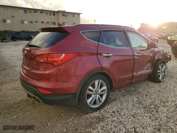 2016 Hyundai Santa Fe Sport with VIN 5XYZWDLA2GG350526, listed as a Copart auction lot 85282804 with 99,674 mi miles and Salvage Title. Bid and sale history available at carsss.com. Image 3.