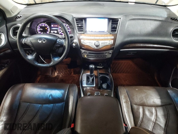 2014 Infiniti QX60 with VIN 5N1AL0MM5EC528868, listed as a Copart auction lot 44406045 with 126,198 mi miles and Salvage Title. Bid and sale history available at carsss.com. Image 8.
