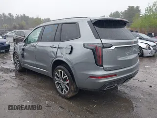 2023 Cadillac XT6 AWD Sport with VIN 1GYKPHRS2PZ179987, listed as a IAAI auction lot 42169973 with 20,623 mi miles and . Bid and sale history available at DreamBid. Image 3.