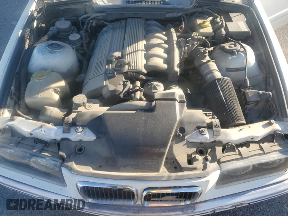 1997 BMW 3 Series M3 with VIN WBSBG9325VEY75132, listed as a Copart auction lot 43638795 with 132,350 mi miles and Salvage title. Bid and sale history available at DreamBid. Image 11.