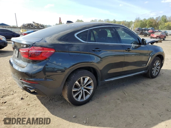 2015 BMW X6 xDrive35i with VIN 5UXKU2C55F0N77081, listed as a Copart auction lot 70188223 with 95,855 mi miles. Bid and sale history available at carsss.com. Image 3.