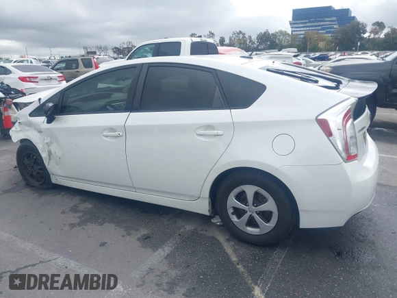 2014 Toyota Prius Four with VIN JTDKN3DU6E0370532, listed as a IAAI auction lot 41786462 with 124,069 mi miles. Bid and sale history available at carsss.com. Image 15.