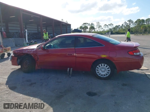1999 Toyota Solara SE with VIN 2T1CG22P9XC260766, listed as a IAAI auction lot 41599498 with 125,572 mi miles and . Bid and sale history available at DreamBid. Image 14.