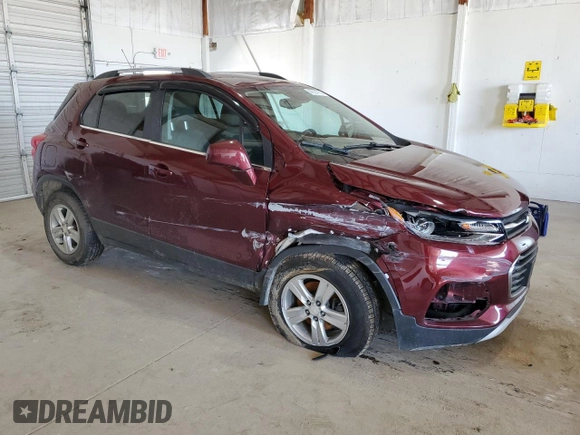 2017 Chevrolet Trax LT z VIN 3GNCJPSB6HL165655, wystawiony jako Copart lot #44524785 z przebiegiem 63 632 mil mil oraz Nie do naprawy • Non repairable. Historia ofert i sprzedaży dostępna na DreamBid. Obrazek 4.