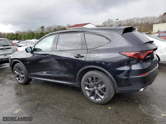 2022 Acura MDX w/A-Spec Package with VIN 5J8YE1H0XNL018642, listed as a Copart auction lot 51689325 with 18,064 mi miles and Salvage Title. Bid and sale history available at carsss.com. Image 2.