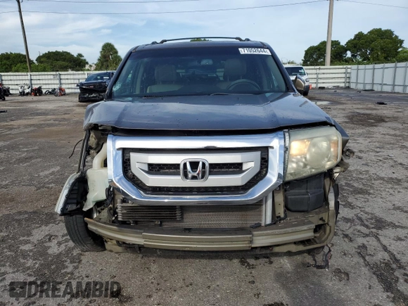 2010 Honda Pilot Touring with VIN 5FNYF3H81AB016255, listed as a Copart auction lot 71052644 with 96,847 mi miles and Salvage Title. Bid and sale history available at DreamBid. Image 5.