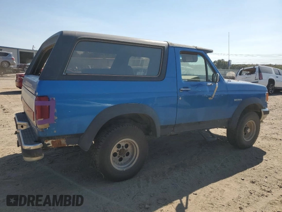 1988 Ford Bronco XL с VIN 1FMEU15N4JLA61223, выставлен на аукционе Copart как лот 74050714 с пробегом 25 825 миль миль и Чистый • Clean title. История ставок и продаж доступна на DreamBid. Изображение 3.