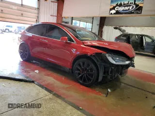 2016 Tesla Model X P90D with VIN 5YJXCAE4XGF011963, listed as a Copart auction lot 49993255 with 139,855 mi miles and Clean Title. Bid and sale history available at carsss.com. Image 4.