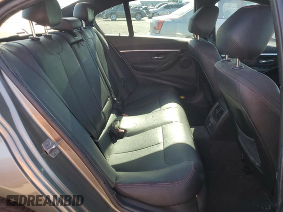 2016 BMW 3 Series 328i with VIN WBA8E9G53GNT84649, listed as a Copart auction lot 55483635 with 54,660 mi miles and Salvage title. Bid and sale history available at DreamBid. Image 10.