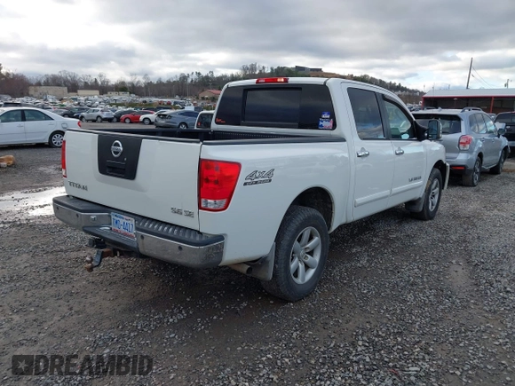 2005 Nissan Titan SE with VIN 1N6BA07B25N531673, listed as a IAAI auction lot 41726725 with 237,837 mi miles and . Bid and sale history available at DreamBid. Image 4.
