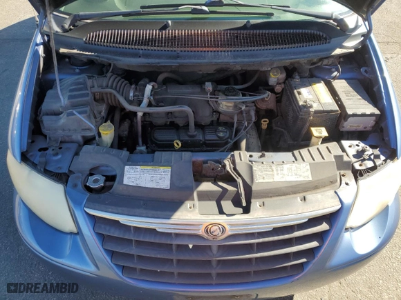 2007 Chrysler Town & Country LWB LX with VIN 2A4GP44R67R170187, listed as a Copart auction lot 74459034 with 135,221 mi miles and Salvage Title. Bid and sale history available at carsss.com. Image 12.