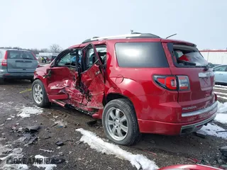 2014 GMC Acadia Denali with VIN 1GKKVTKD8EJ299223, listed as a IAAI auction lot 41602118 with 1 mi miles. Bid and sale history available at carsss.com. Image 3.
