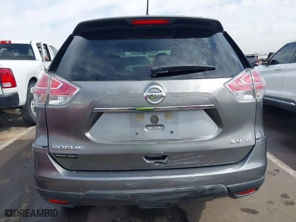 2015 Nissan Rogue SV with VIN KNMAT2MV9FP510988, listed as a IAAI auction lot 41895413 with 211,113 mi miles. Bid and sale history available at carsss.com. Image 16.